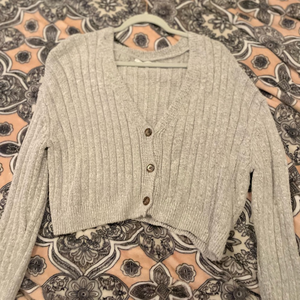 Garage button down sweater